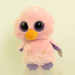 TY Beanie Boos - POSY the Pink Chick (Solid Eye Color) (Regular Size - 6 inch) *NON-MINT*