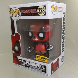 Funko POP! Marvel Deadpool Vinyl Bobble Figure - PANDAPOOL #328 (Exclusive) *NON-MINT*