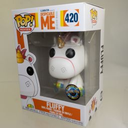 Funko POP! Movies - Vinyl Figure - Despicable Me 3 - FLUFFY (Rainbow Hooves) #420 (Excl) *NON-MINT*