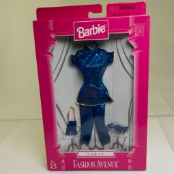 Mattel - Barbie - Fashion Avenue Party - BLUE SEQUIN PANT SUIT *NON-MINT*