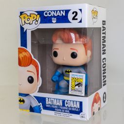 Funko POP! TV Conan O'Brien TBS - BATMAN CONAN #2 (Exclusive) *NON-MINT*