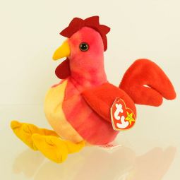 TY Beanie Baby - STRUT the Rooster (6 inch) *NON-MINT*