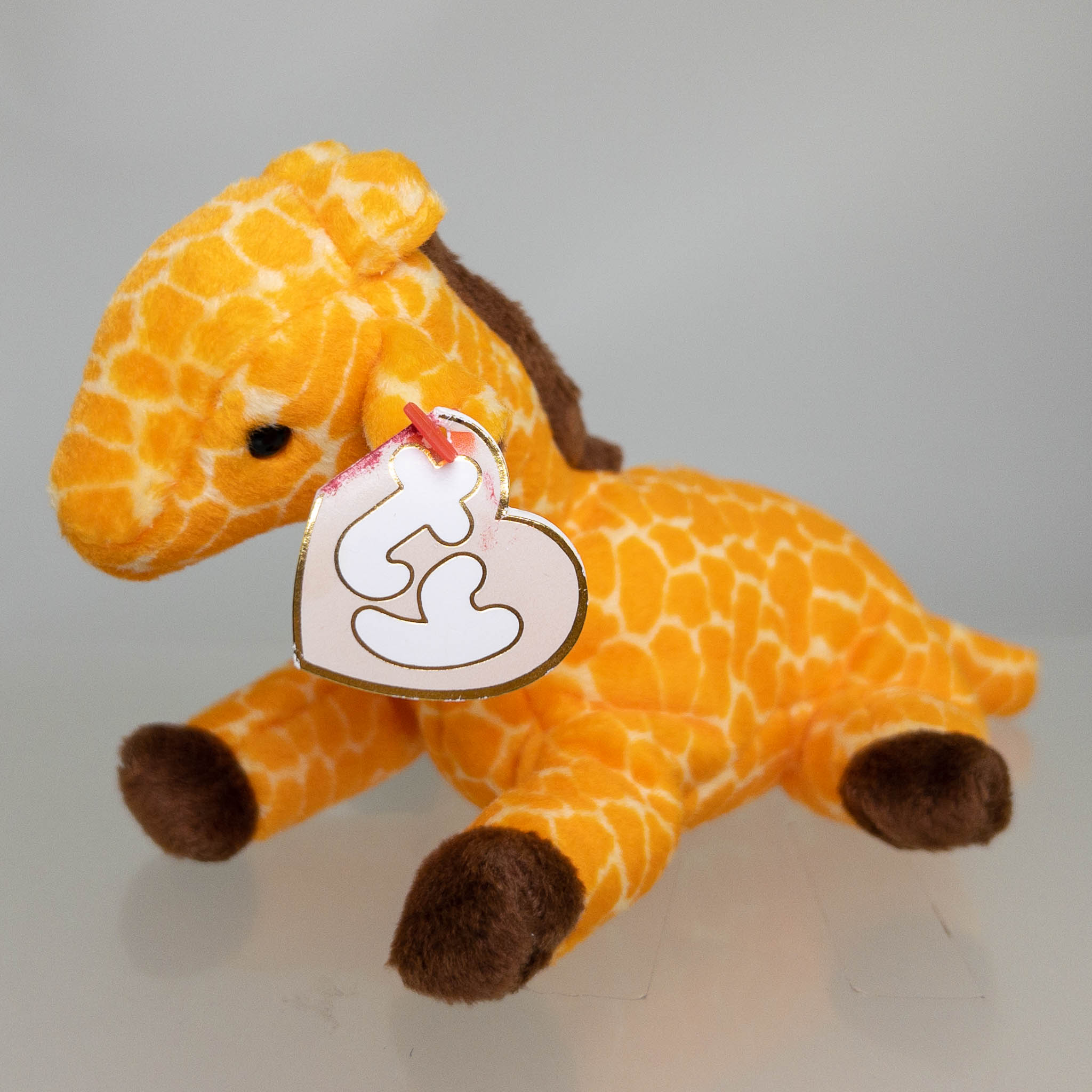 TY Beanie Baby - TWIGS the Giraffe (3rd Gen Hang Tag - MWNMTs)