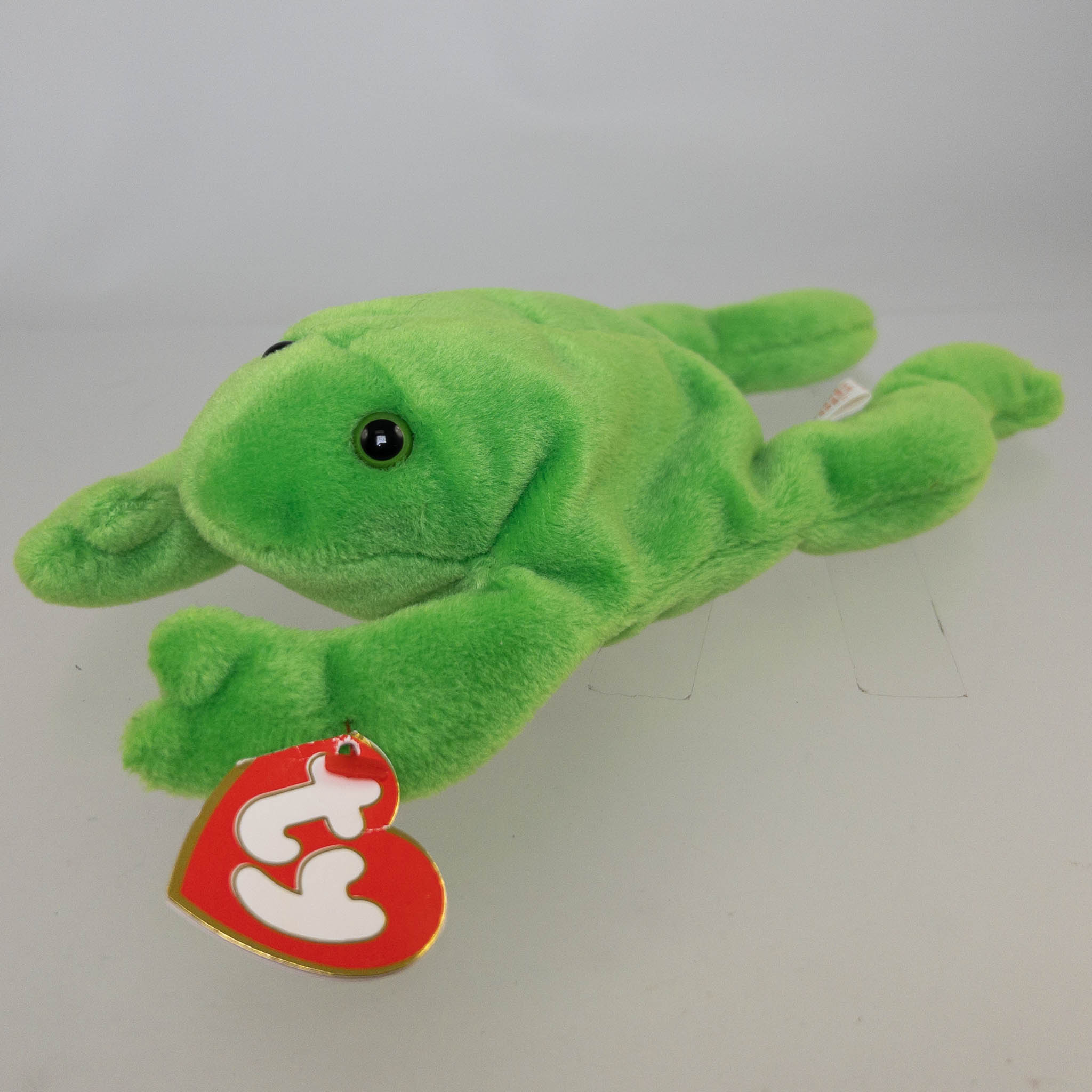 TY Beanie Baby - LEGS the Frog (3rd Gen Hang Tag - MWCTs)