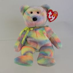 TY Beanie Baby - BILLIONAIRE Bear #6 (Signed by TY Warner - #d out of 696)