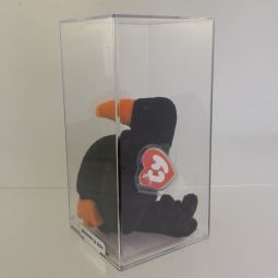 Authenticated TY Beanie Baby - CAW the Crow (3rd Gen Hang Tag - MWMTs)