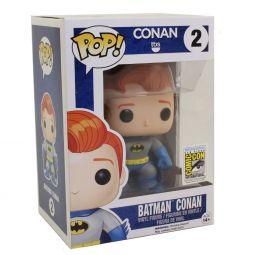Funko POP! TV Conan O'Brien TBS - BATMAN CONAN #2 *2015 SDCC Exclusive* (Near Mint)