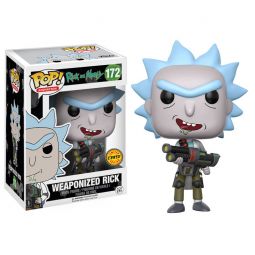 Funko POP! Animation Vinyl Figure - Rick and Morty S2 - WEAPONIZED RICK (Mouth Open)*Chase*(May) Funko POP! Animation Vinyl Figure - Rick and Morty S2 - WEAPONIZED RICK (Mouth Open)*Chase*(May)