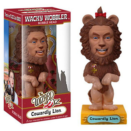 Funko Wacky Wobbler - Wizard of Oz - COWARDLY LION (6 inch)