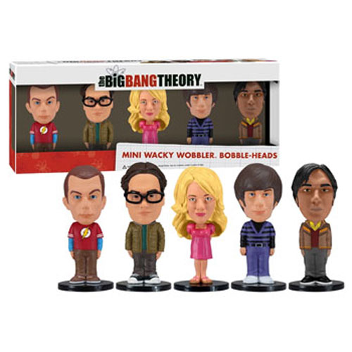 Funko Mini Wacky Wobblers - Big Bang Theory - BOX SET OF 5