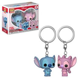 Funko Pocket POP! Keychains - Disney 2-Pack - STITCH & ANGEL (Lilo & Stitch)