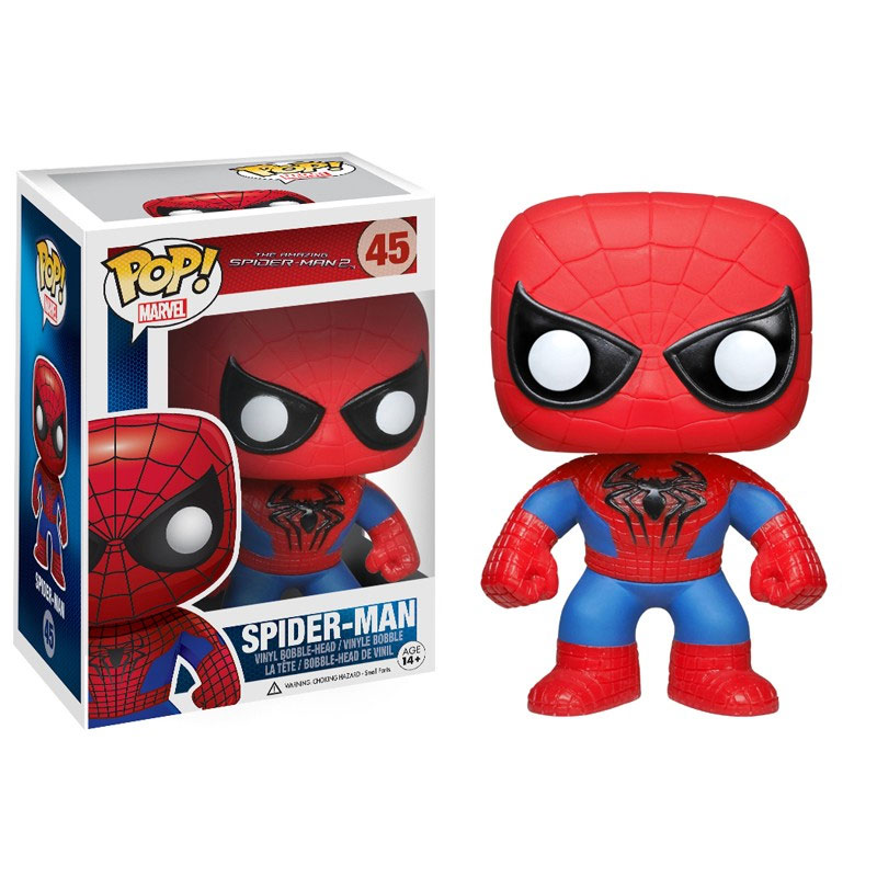 Funko POP! Marvel - Vinyl Bobble-Head - The Amazing Spider-Man 2  - SPIDER-MAN #45