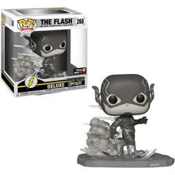 Funko POP! DC Collection by Jim Lee Deluxe Vinyl Figure - THE FLASH [Black & White] #268 *Exclusive*
