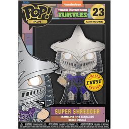 Funko POP! Teenage Mutant Ninja Turtles (Cartoons) Enamel Pin - SUPER SHREDDER #23 *CHASE*