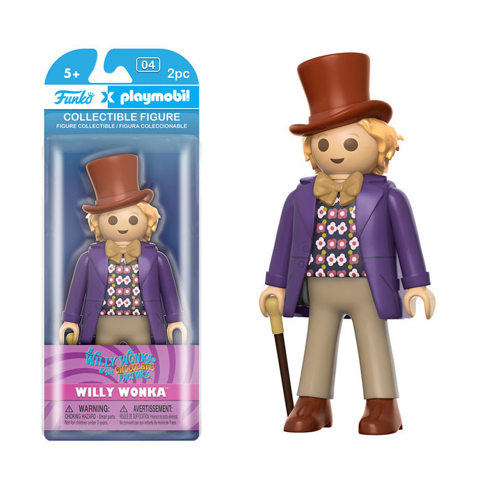 Funko Playmobil Collectible Figure - Willy Wonka & the Chocolate Factory - WILLY WONKA