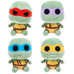 Funko Collectible POP! Plushes - Teenage Mutant Ninja Turtles (TMNT) - SET OF 4 (7 inch)