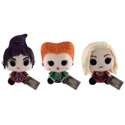 Funko Collectible Plush Hocus Pocus 2 - SET OF 3 SANDERSON SISTERS [Winifred, Sarah & Mary](7 inch)