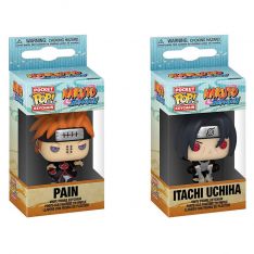 Funko Pocket POP! Keychains Naruto S2 - SET OF 2 [Itachi Uchiha & Pain]