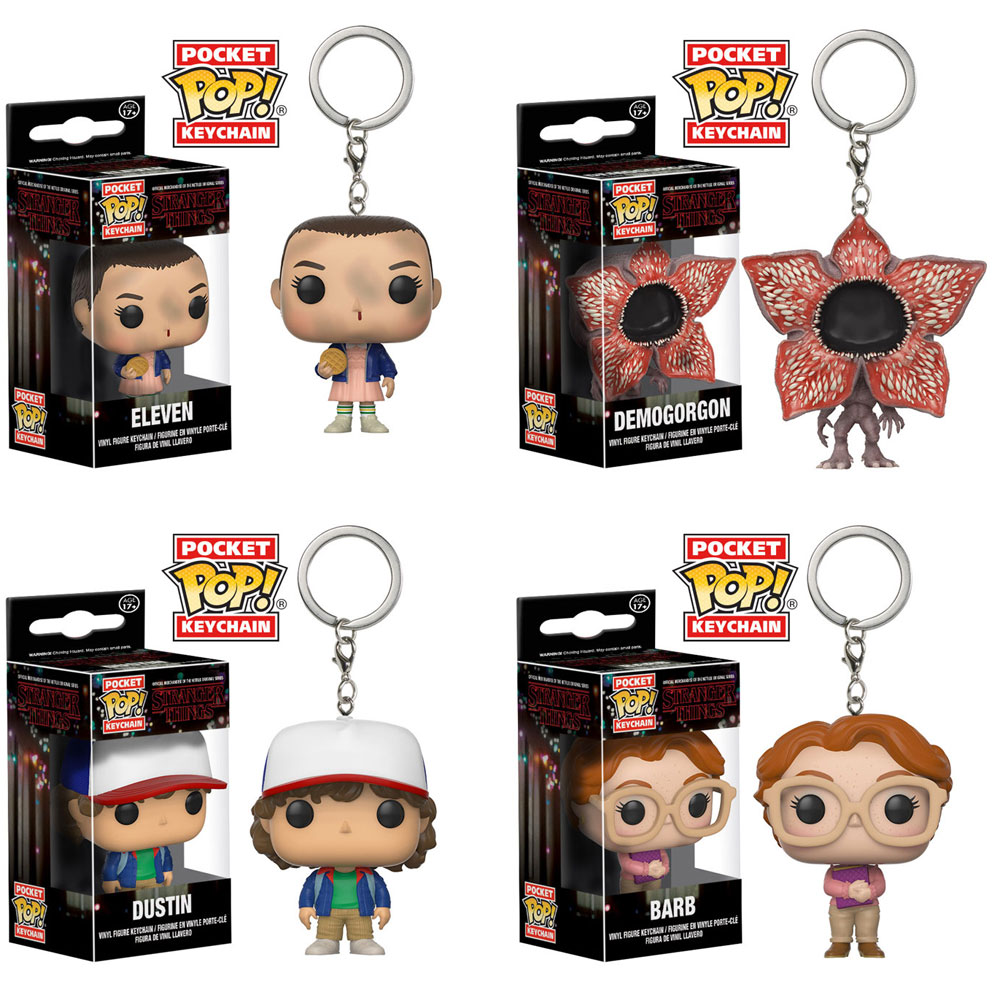funko pop stranger things keychain