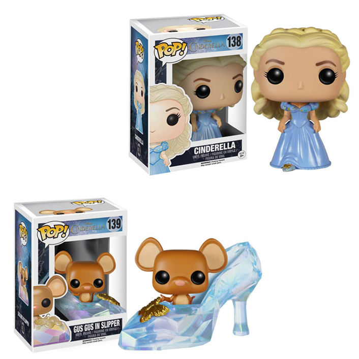 Funko POP Disney Vinyl Figures Cinderella Movie SET FKO VF CM 1set2