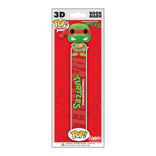 Funko POP! 3D Bookmark - TMNT - RAPHAEL (Red)