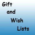 Gift Wish List Page