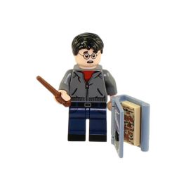 LEGO Minifigure - Harry Potter - HARRY POTTER w/ Wand & Spell Book