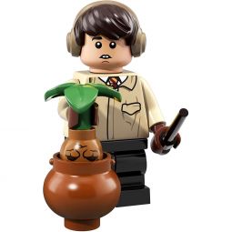LEGO Minifigure - Harry Potter - NEVILLE LONGBOTTOM w/ Wand & Mandrake