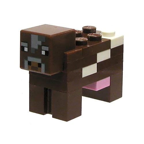 LEGO Minifigure - Minecraft - COW