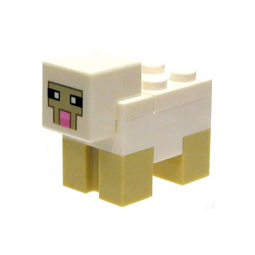LEGO Minifigure - Minecraft - SHEEP