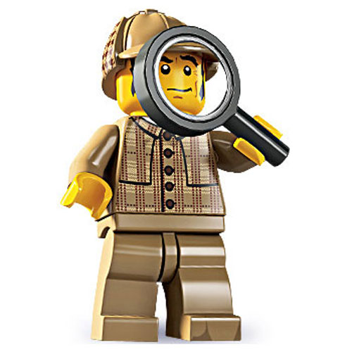 Easy Lego Games on Lego Minifigures Series 5 Detective Bbtoystore Com Toys Plush
