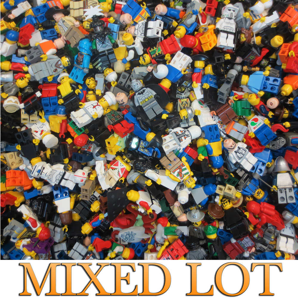 LEGO Minifigures - Mixed Lot of 100 Random Figures