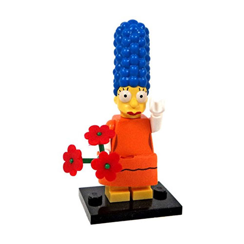 LEGO Minifigure - The Simpsons - MARGE SIMPSON with Flowers