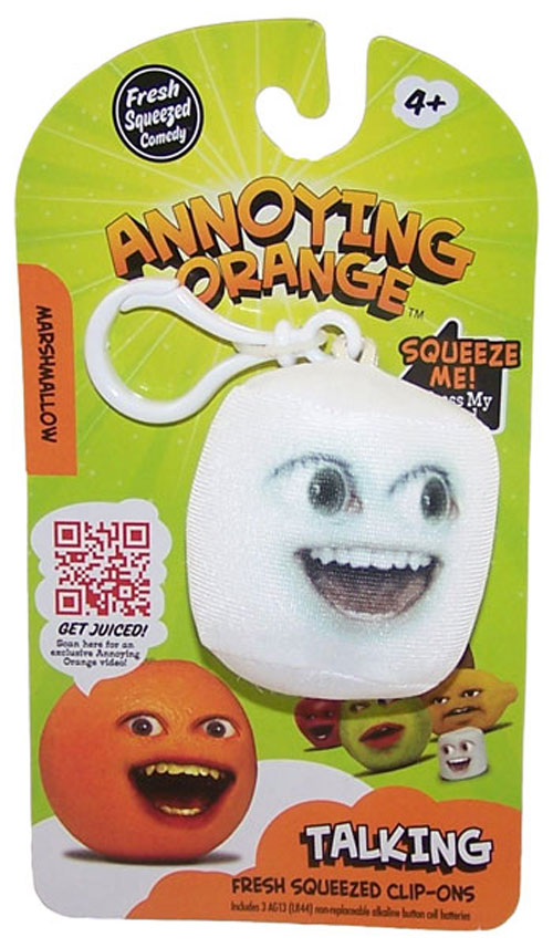 Annoying Orange - Talking Clip-On - MARSHMALLOW (2.25 inch) | eBay