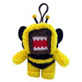 License 2 Play - Plush Stuffed Toy - BUMBLE BEE DOMO (Key Clip - 5 inch)