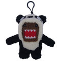License 2 Play - Plush Stuffed Toy - PANDA DOMO (Key Clip - 5 inch)