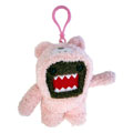 License 2 Play - Plush Stuffed Toy - TEDDY BEAR DOMO (Key Clip - 5 inch)