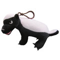 Randall's Honey Badger - Plush Key Clip - HONEY BADGER (PG Rated Sayings) (6 inch)