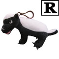 Randall's Honey Badger - Plush Key Clip - HONEY BADGER (R Rated Sayings) (6 inch)