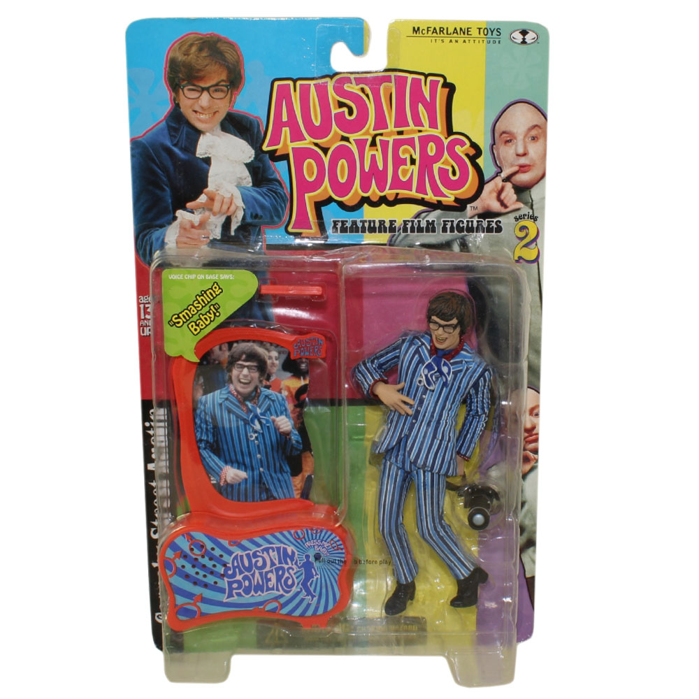 McFarlane Toys Action Figure - Austin Powers Series 2 - AUSTIN POWERS (Carnaby Street Outfit)(6 inch