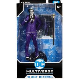 McFarlane Toys Action Figure - DC Multiverse - THE JOKER: THE CRIMINAL (7 inch)(Batman: Three Jokers