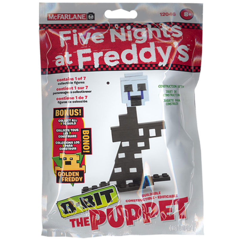 McFarlane Toys - Five Nights at Freddy's - 8-Bit Buildable Figure - THE PUPPET