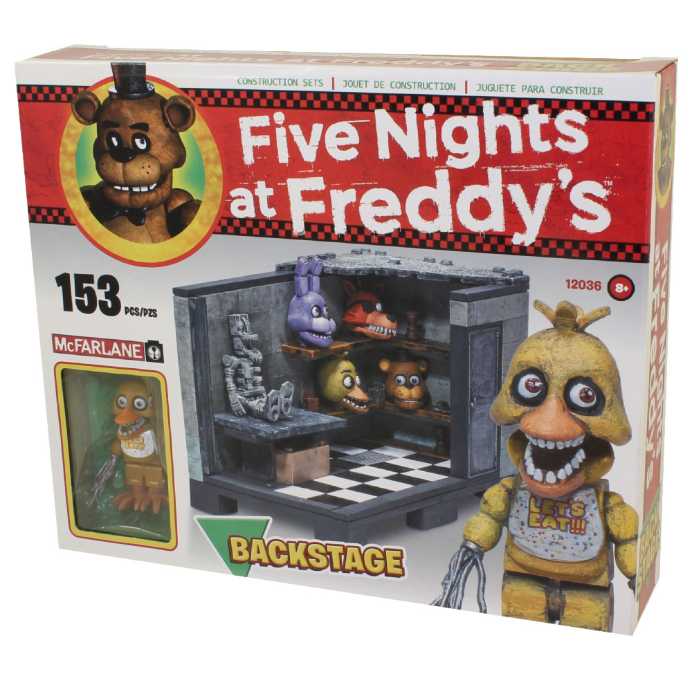 McFarlane Toys - Five Nights at Freddy's - Construction Set - BACKSTAGE (152 Pcs.)