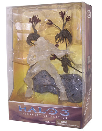 McFarlane Toys Action Figure - Halo 3 Legendary Collection - MASTER CHIEF (Active Camo Variant)