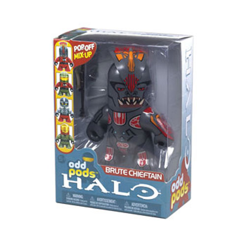 McFarlane Toys Action Figure - Halo 3 Odd Pods Series 1 - BRUTE CHIEFTAIN
