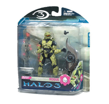 McFarlane Toys Action Figure - Halo 3 Series 3 - SPARTAN SOLDIER ROGUE (OLIVE)