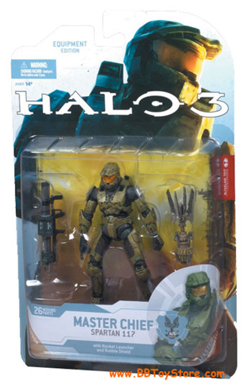 McFarlane Toys Action Figure - Halo 3 Series 4 - MASTER CHIEF