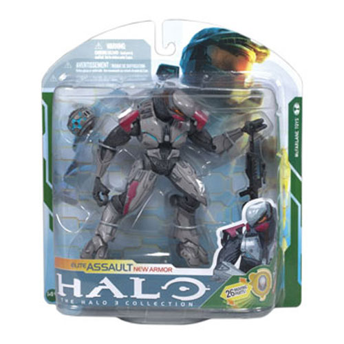 McFarlane Toys Action Figure - Halo 3 Series 5 - ELITE ASSAULT (Silver)