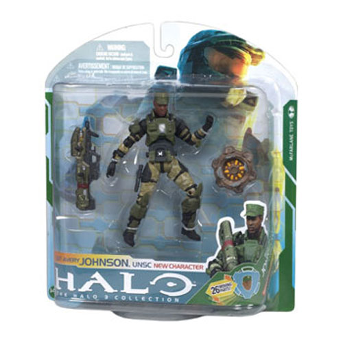 McFarlane Toys Action Figure - Halo 3 Series 5 - SGT. AVERY JOHNSON, UNSC