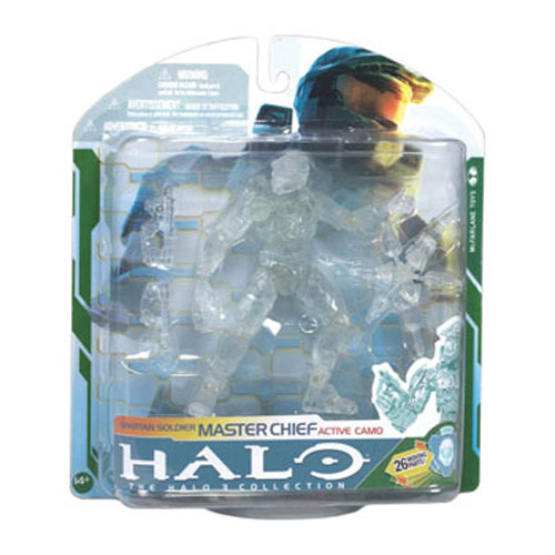 McFarlane Toys Action Figure - Halo 3 Series 5 - SPARTAN SOLDIER MASTER CHIEF (Active Camo)